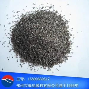 อะลูมินาหลอมรวมสีน้ำตาล F46#mesh สำหรับการตัดฟันด้วยการพ่นทราย